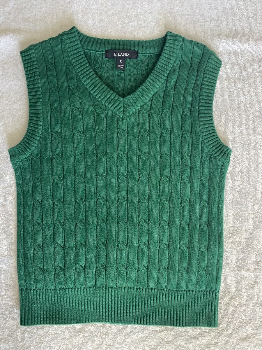 SALE【希少】AYANE big cable nit vest Cable Knit Wool