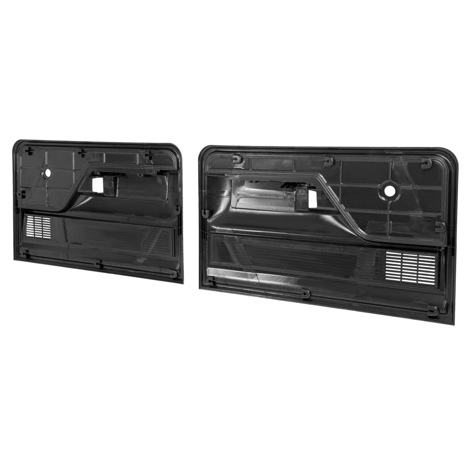 Fit 73-79 Ford F-100 F-150 F-250/ 78-79 Ford Bronco Interior Door Panels Black Foto 4 de 4