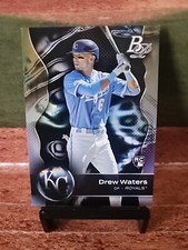 Drew Waters 2023 Bowman Platinum Rookie Card #24 KC Royals RC. rookie card picture