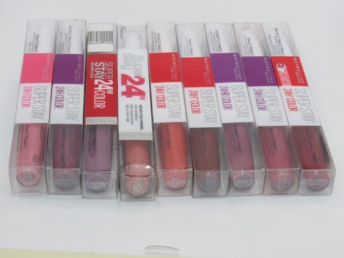 MAYBELLINE SUPERSTAY 24H COLOR LIQUID LIPSTICK - CHOOSE COLOUR - Picture 8 of 132
