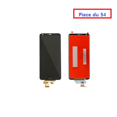 Écran LCD Complet + Vitre Tactile Pour LG G6 H870 - Noir - Neuf