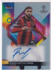 Topps Finest Champions League 2024 No A-LC Ruben Loftus-Cheek Auto Refractor