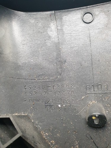 Toyota Corolla E10 1997-2001 Steering Column Cover Black 4528712470 Genuine OEM - Picture 16 of 16