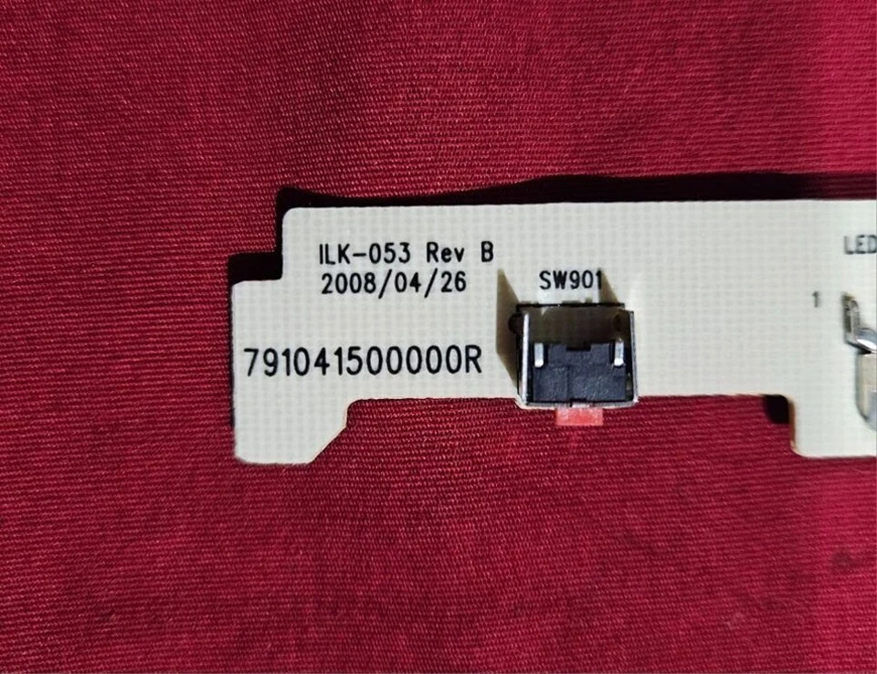 HP L1710 Monitor Display Key Button Board E131175 - 7910415000000R - Image 2 of 3