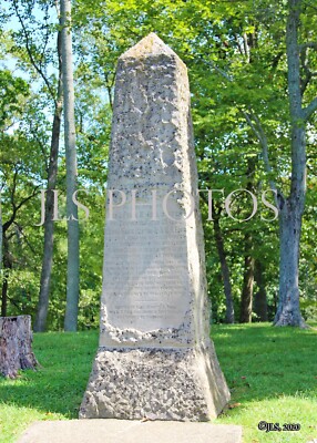Kentucky - Nancy General Felix Zollicoffer CSA Monument A (5x7 Photo)
