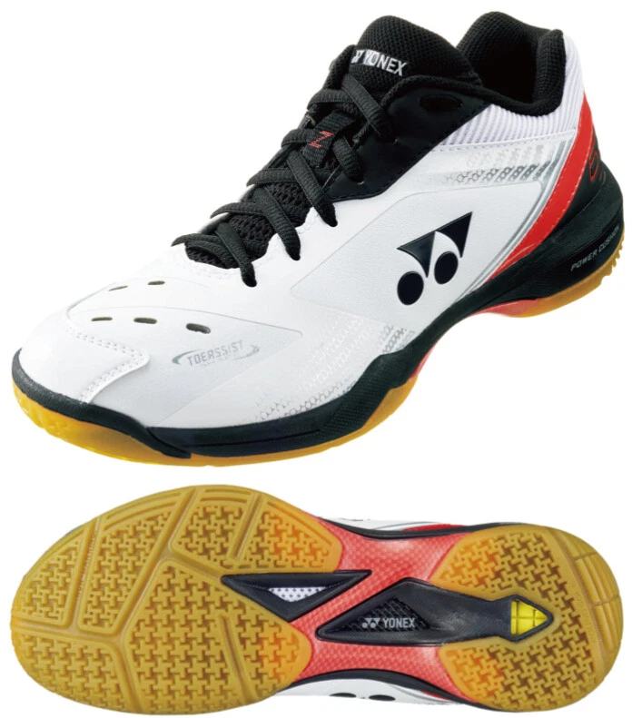 Yonex Power Cushion 65Z SHB65Z3 White/Red Badminton Shoes Jan 21 2022