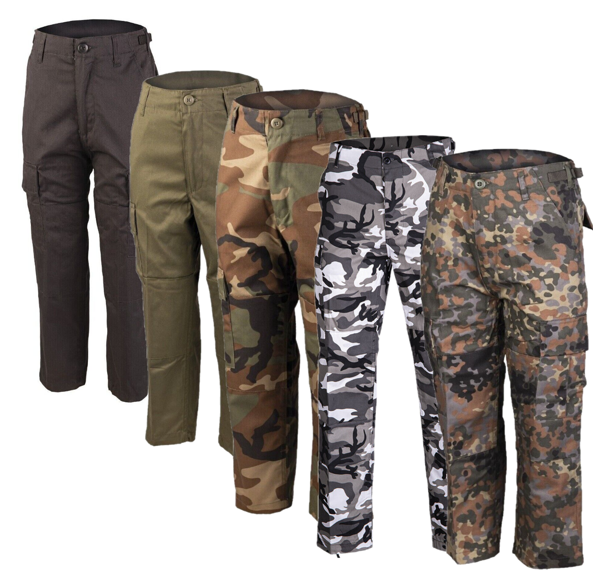 Mil-Tec US BDU Hose Zip-Off Kids Kinder Kinderhose Rangerhose Cargohose XS-XXL E - Foto 8