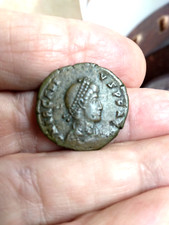 ARCADIUS 383-408AD Authentic Genuine Ancient Roman Coin - Beirut