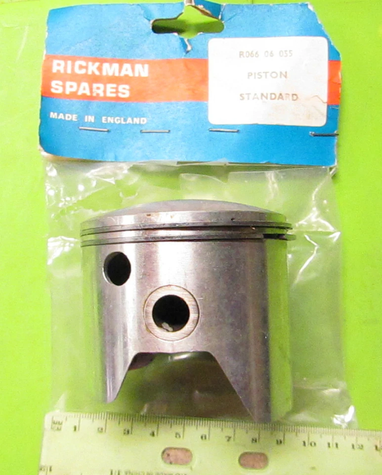 Kit de pistón Montesa 250 Cappra GP 53M STD 72,5 mm p/n R066 06 055 53,60,074 J #1 Foto 3 de 4