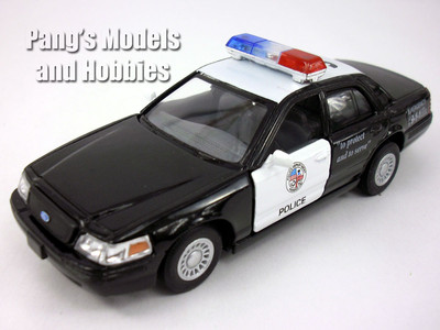 ミニカー Ford CROWN VICTORIA POLICE CAR Ford Crown Victoria Police Interceptor 1/42 Scale Diecast Model