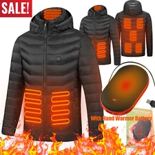 Heated Coat Winter Body Warm Electric USB Jacket Men Women Thermal Heating Coat