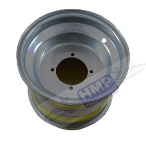 HMParts ATV Stahlfelge 7 Zoll - Robustes Ersatzrad Für Quad Und ATV Vorne & Hinten