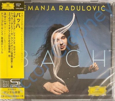 BACH Nemanja RADULOVIC (Violin) DG 2016 JAPAN Audiophile SHM-CD UCCG-1749 SEALED