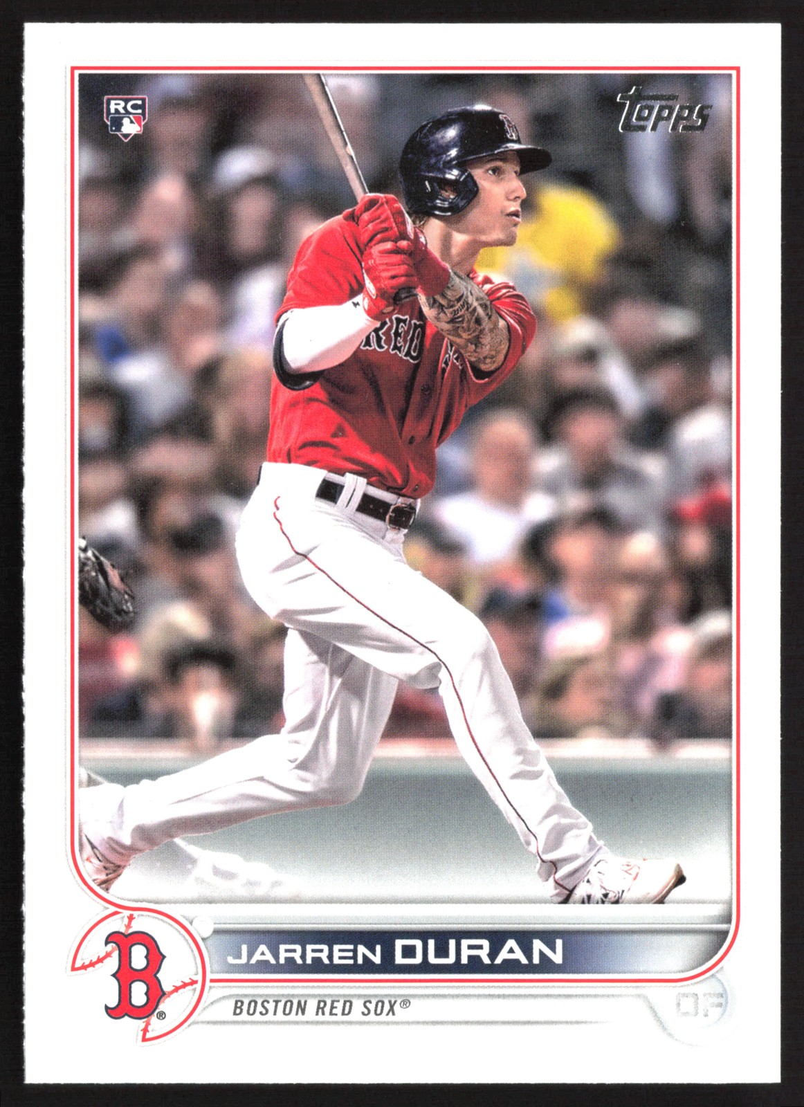 2022 Topps #187 Jarren Duran