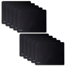 10 Pack Mouse Pad, Ultra-Smooth Gaming Mousepad, Non-Slip Rubber Base, Waterproo