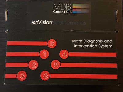 ENVISION MATHEMATICS GRADE K-3 MDIS Math Diagnosis And Intervention System (NEW)