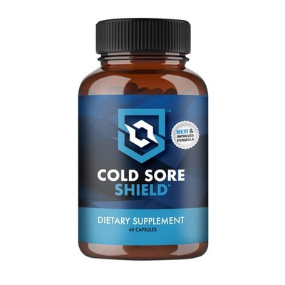 Cold Sore Shield Daily Cold Sore Support Supplement with L-Lysine 60 Count