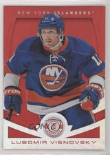 2013-14 Totally Certified Mirror Platinum Red 6/25 Lubomir Visnovsky #53 0ea