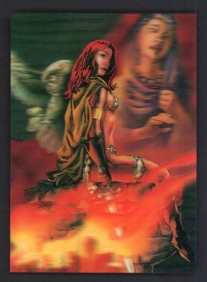 2012 Dynamite Red Sonja Trading Cards Lenticular Insert Card #RS-7 NrMt/Mt