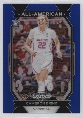 2024 Panini Prizm Draft Picks All-American Blue /199 Cameron Brink Rookie RC 6o3