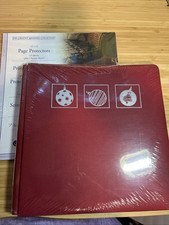 Creative Memories 12 x 12 Christmas Ornaments Scrapbook Album Pages  Protectors