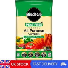 PEAT FREE  All Purpose Compost With Organic Plant Food, 40 Litres 0.47 per litre