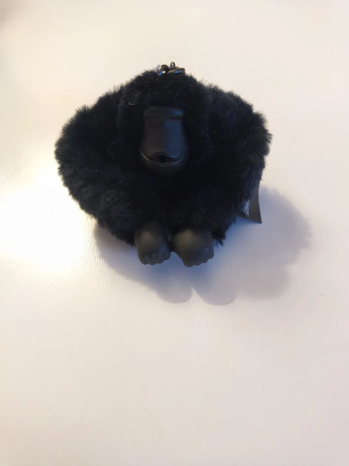 Llavero gorila Kipling "Adriaan", negro, con etiqueta, excelente estado Foto 3 de 4