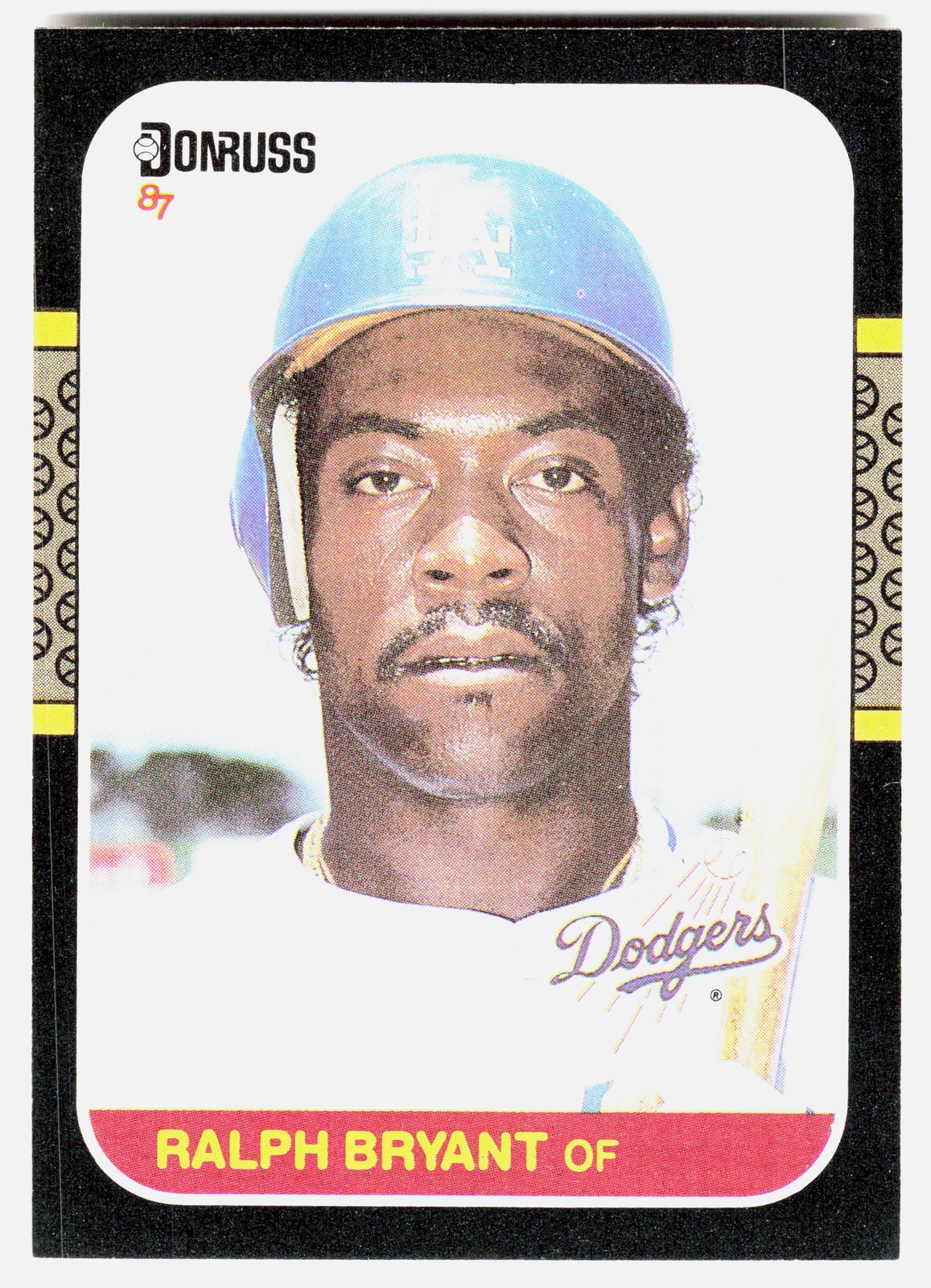 1987 Donruss #587 Ralph Bryant - EX