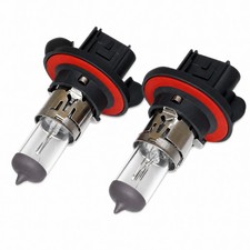 H13 9008 Halogen High Low Beam Bulbs 12v 6055w 4300k Xenon Gas White 2pcs
