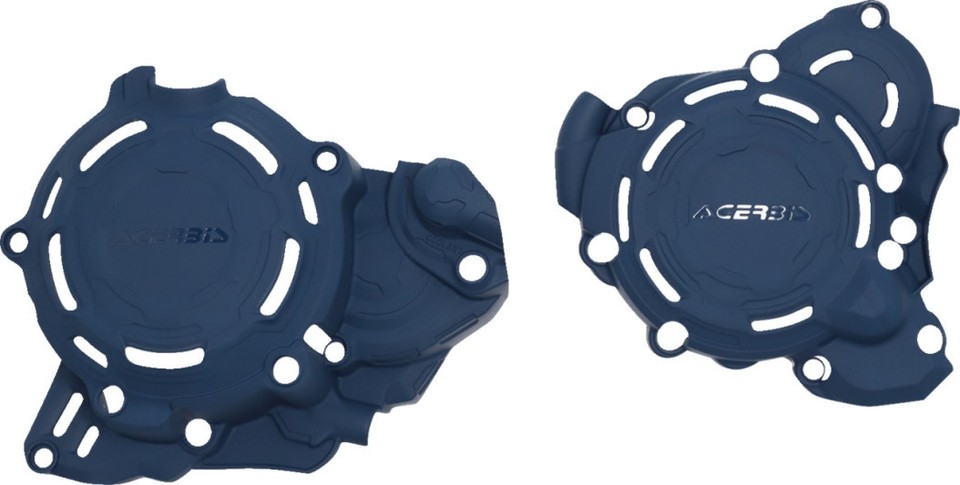 X-Power Engine Case Cover Kit Blue YZ125 05-26 Acerbis (23961.040) main image 0