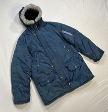 True Vintage Artic 70s Military Style N3B Snorkel Parka Expedition Jacket M Fur