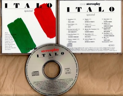 STEREOPLAY-CD 32   ITALO SPEZIAL / PAOLO CONTE, ALICE, EROS RAMAZZOTTI, ZUCCHERO