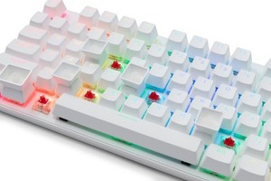 Cyborg 87-Key Wired Bluetooth Mechanical Keyboard RGB Gaming White