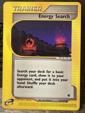 ENERGY SEARCH - 153/165 - Expedition Base Set - Trainer - Pokemon Card - NM on eBay