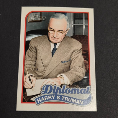 #ad 2009 Topps Heritage American Heroes #81 Harry S Truman $1.99