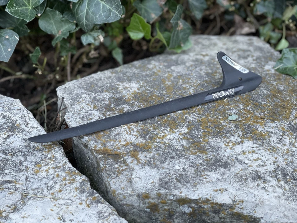 Vintage Shimano Deore XT Shark Fin Chainstay Guard - Japan - Super Clean - Image 2 of 4