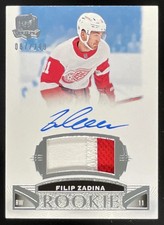 2019-20 The Cup #79 Filip Zadina Rookie Patch Auto Auto /249