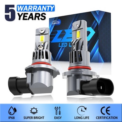 9005 HB3 LED Headlight Bulb Conversion Kit High Low Beam Lamp 6500K Super White