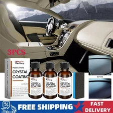 Car Plastic Plating Ref*rbishing Agent,Crystal Coating for Car Plastic