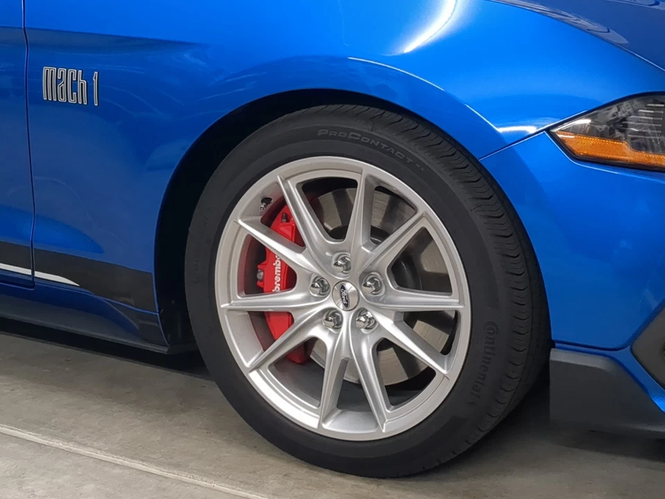  19 " MUSTANG GT PREMIUM OEM FACTORY 2024  Silver Stealth  WHEELS RIMS - Image 2 of 4