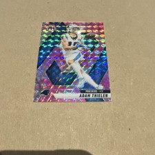 Panini Mosaic 2023 Adam Thielen Carolina Panthers Prizm #223 Pink refractor