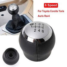 1x Schaltknauf Kunststoff PU Leder F��r Toyota F��r Aygo F��r Toyota F��r Rav4