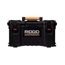 RIDGID Tool Box Modular Stackable 22in Heavy Duty Storage Lockable Waterproof