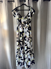 Nine West Maxi Floral Babydoll Dress