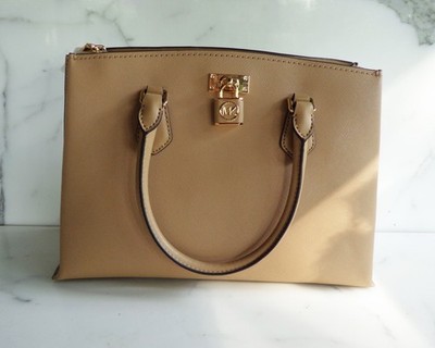 MICHAEL KORS MEDIUM TRIPLE COMPARTMENT SATCHEL SHOULDER BAG MK 