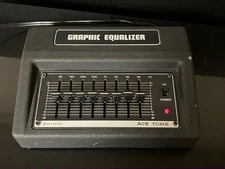 ACE TONE QH-100 Graphic Equalizer Tested Used Audio EQ Shipping Included