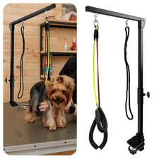 Pet Grooming Bracket Pet Hair Dryer Hoder Table Stand Adjustable Haunch Holder