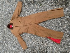 Vintage Walls Blizzard Pruf Coveralls Mens Large Tan Insulated USA Made