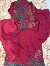 Pakistani/Indian Embroidered Shalwar Kameez
