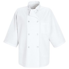 Red Kap  Sleeve Chef Coat